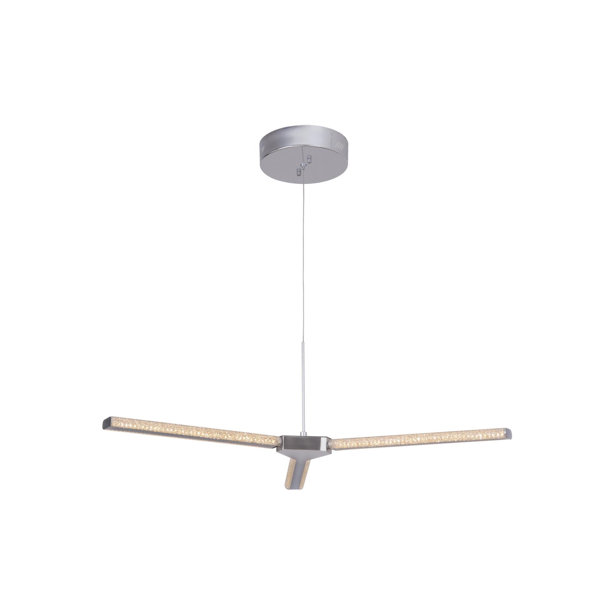 Horizon 34 Inch 3 Light LED Chandelier by Craftmade